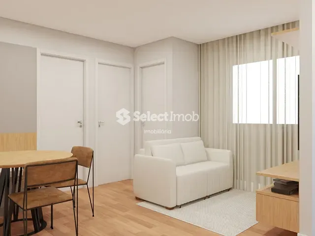 Apartamento com 42m² 2 quartos e 1 banheiro, à venda, no bairro Parque São Vicente em Mauá