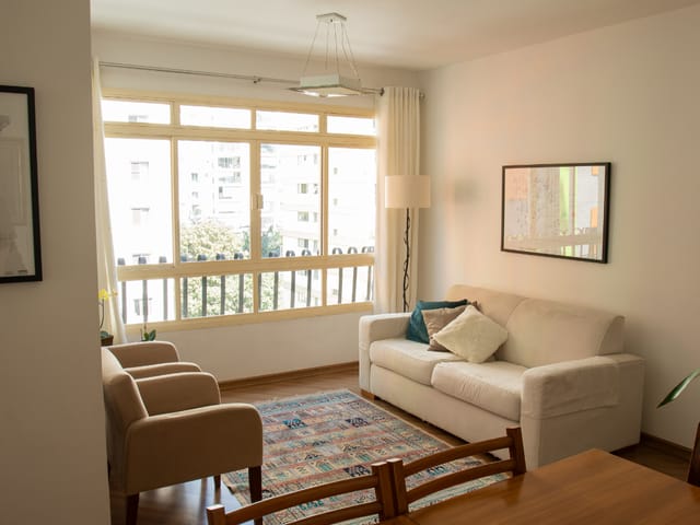 Foto do Apartamento - Apartamento para venda em Moema com 2 quartos , 84m² | Lares e Andares Imóveis