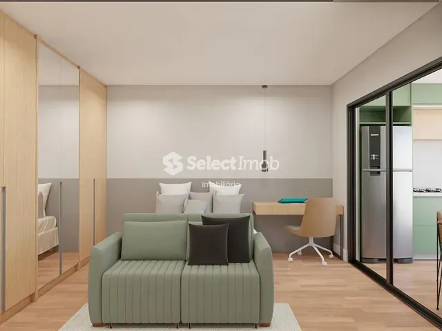 Apartamento com 30m² 1 quarto e 1 banheiro, à venda, no bairro Parque São Vicente em Mauá