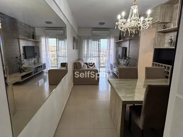 Apartamento com 80m² 3 quartos e 1 banheiro, para alugar, no bairro Centro em São Gonçalo