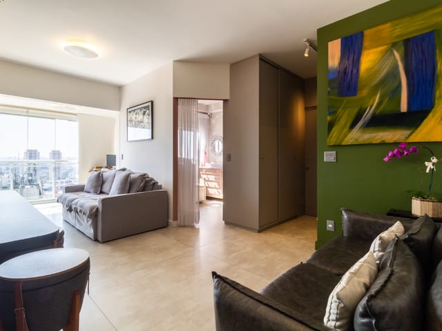 Foto do Apartamento - Apartamento para venda em Vila Alexandria com 2 quartos, sendo 1 suíte , 64m² | Lares e Andares Imóveis