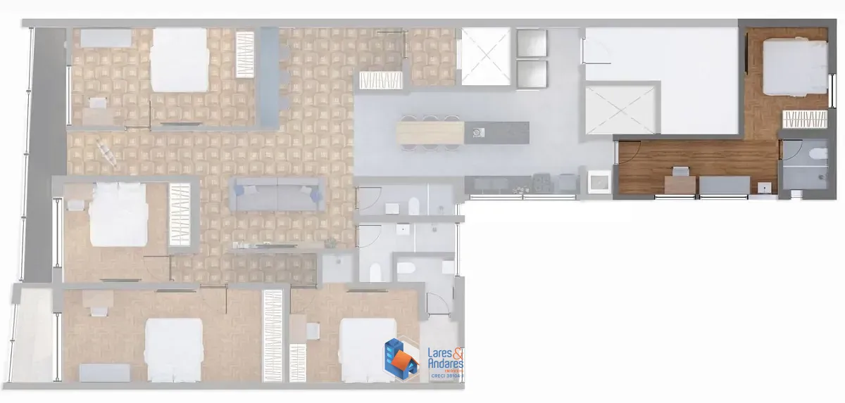 Apartamento, 5 quartos, 200 m² - Foto 17