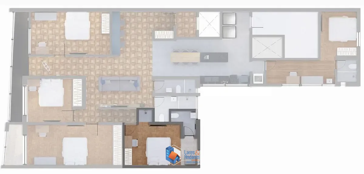 Apartamento, 5 quartos, 200 m² - Foto 23