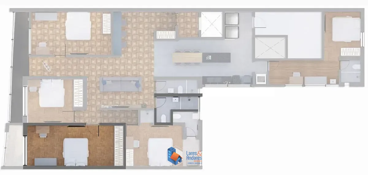 Apartamento, 5 quartos, 200 m² - Foto 28