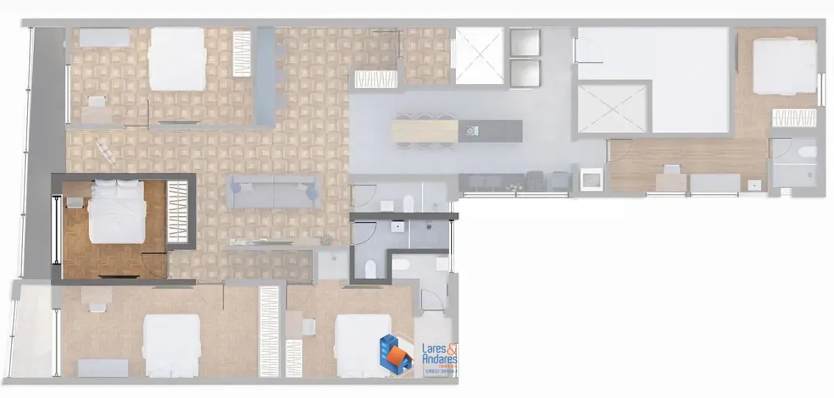 Apartamento, 5 quartos, 200 m² - Foto 34