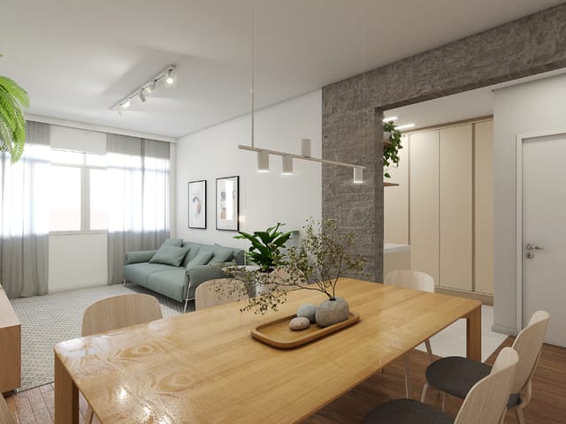 Foto do Apartamento - Apartamento tipo para venda em Higienópolis com 2 quartos, sendo 1 suíte, 100m² | Lares e Andares Imóveis