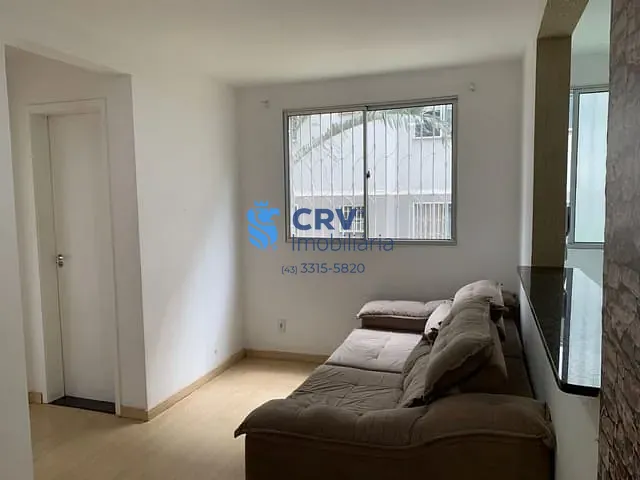 Apartamento com 46m² 2 quartos e 2 banheiros, à venda, no bairro Jardim Nações Unidas em Londrina