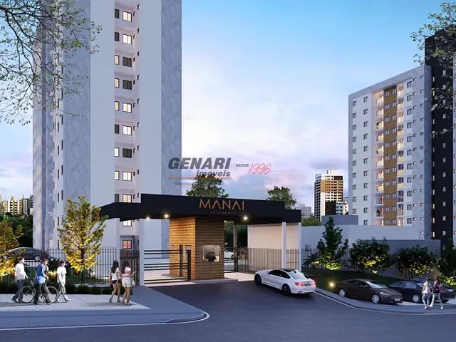 Apartamento com 60m² 2 quartos e 2 banheiros, à venda, no bairro Jardim Santiago em Indaiatuba