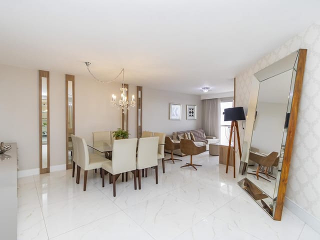 Apartamento 3 quartos e 3 banheiros, para alugar, no bairro Bigorrilho em Curitiba