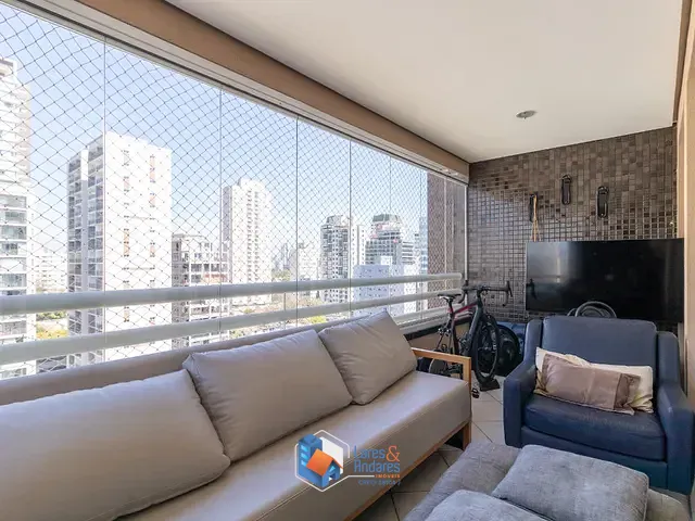 Apartamento com 137m² 3 quartos e 4 banheiros, à venda, no bairro Vila Olímpia em São Paulo