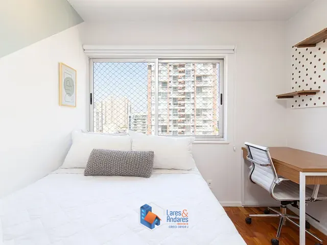 Apartamento com 90m² 4 quartos e 3 banheiros, à venda, no bairro Brooklin em São Paulo