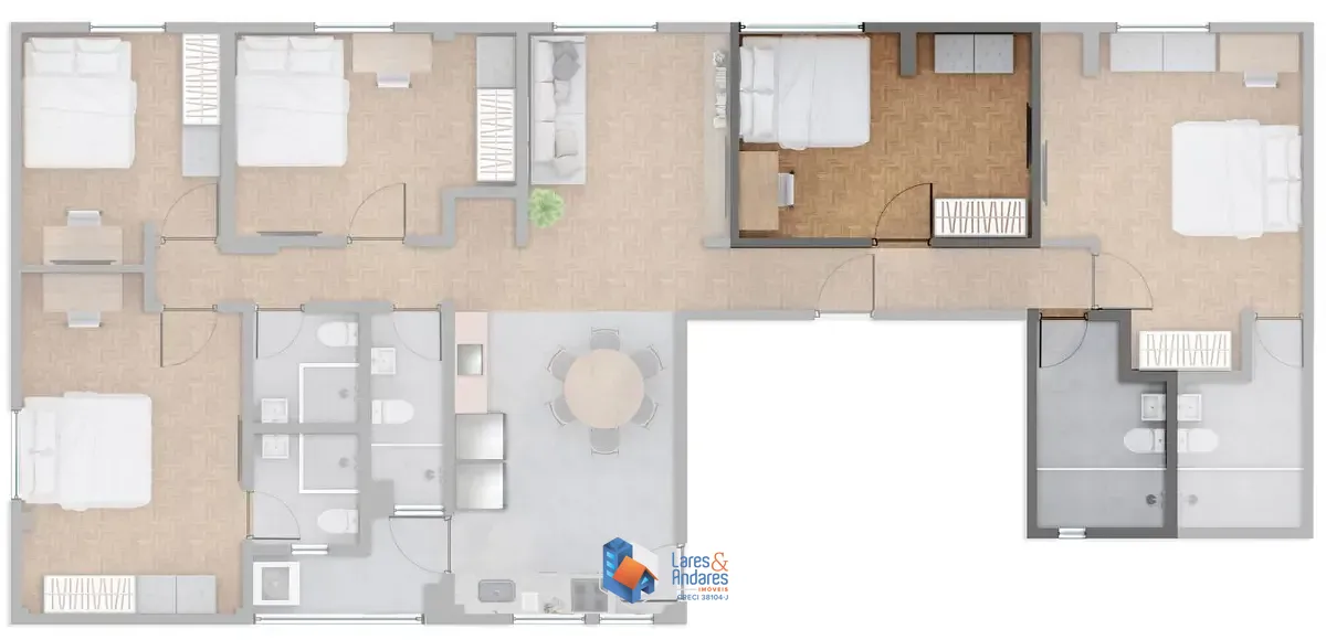 Apartamento, 5 quartos, 158 m² - Foto 17