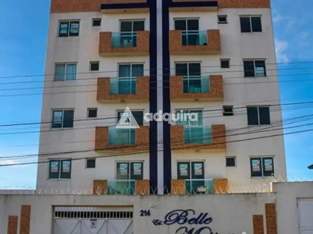 Apartamento 2 quartos e 2 banheiros, à venda, no bairro Jardim Carvalho em Ponta Grossa