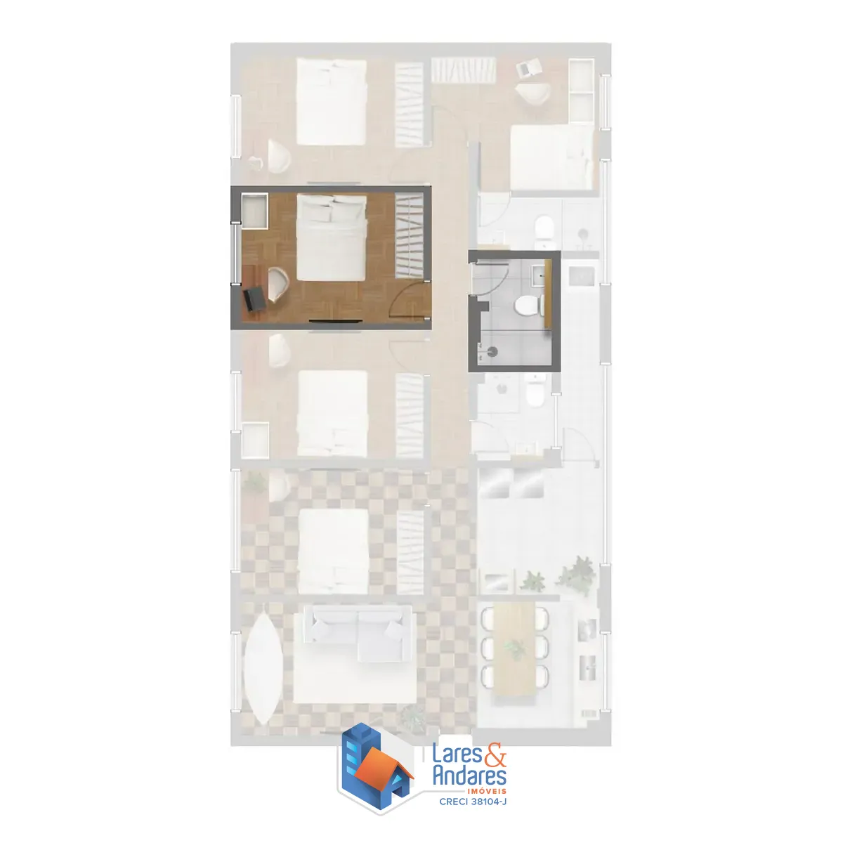 Apartamento, 5 quartos, 134 m² - Foto 16