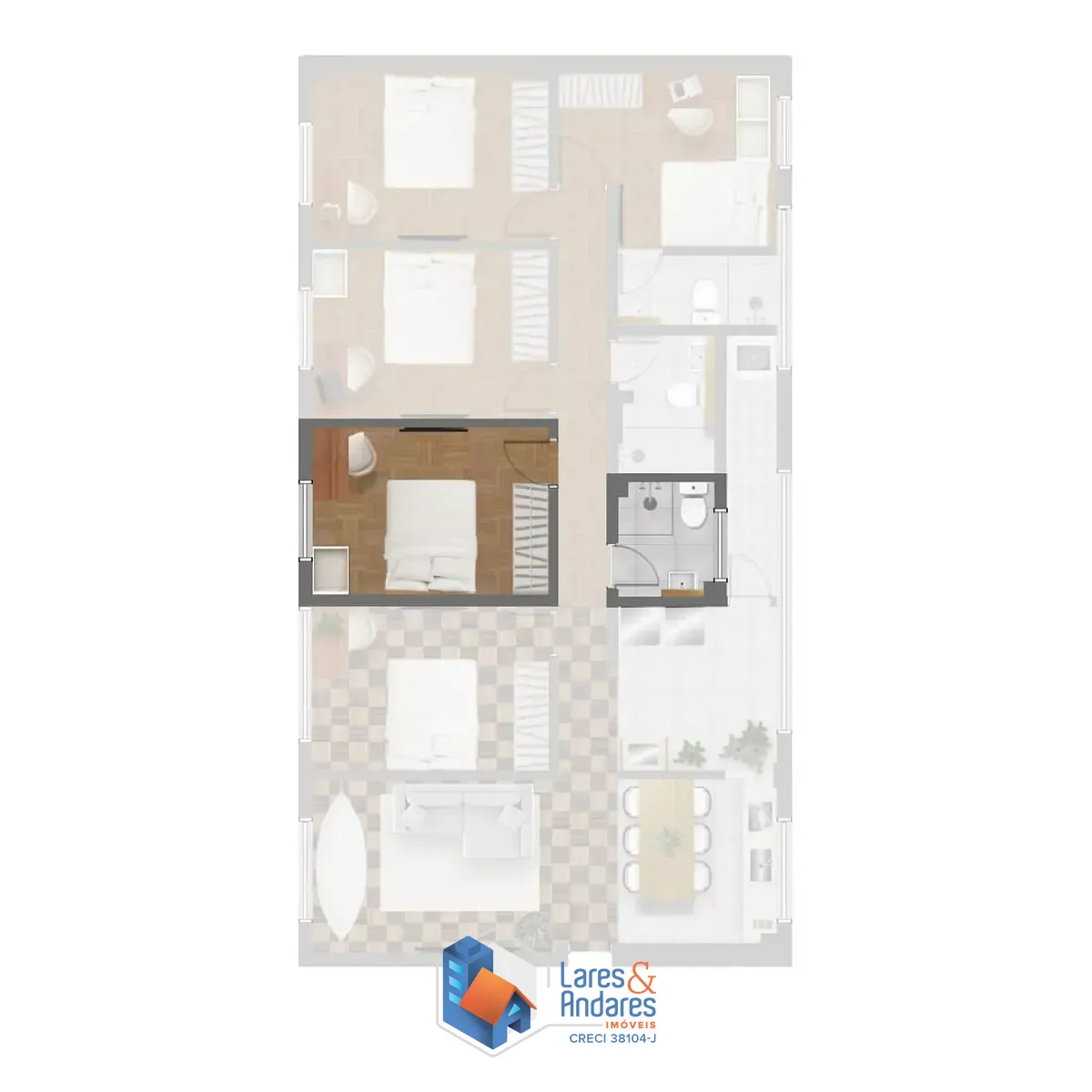 Apartamento, 5 quartos, 134 m² - Foto 11