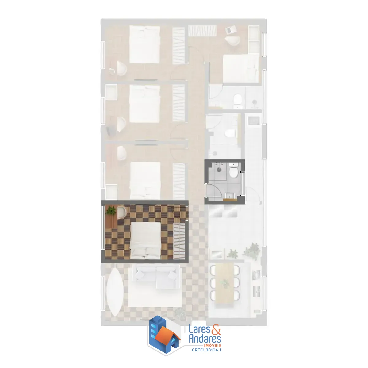 Apartamento, 5 quartos, 134 m² - Foto 8