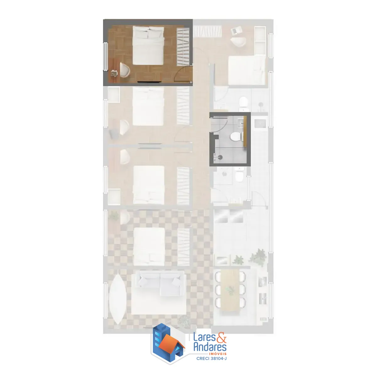 Apartamento, 5 quartos, 134 m² - Foto 20