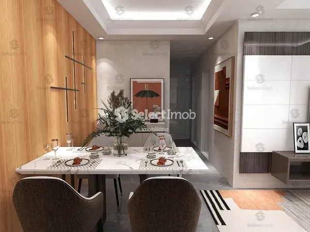 Apartamento com 55m² 2 quartos e 2 banheiros, à venda, no bairro Vila Bocaina em Mauá
