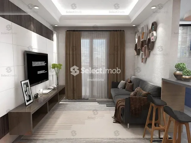 Apartamento com 55m² 2 quartos e 2 banheiros, à venda, no bairro Vila Bocaina em Mauá