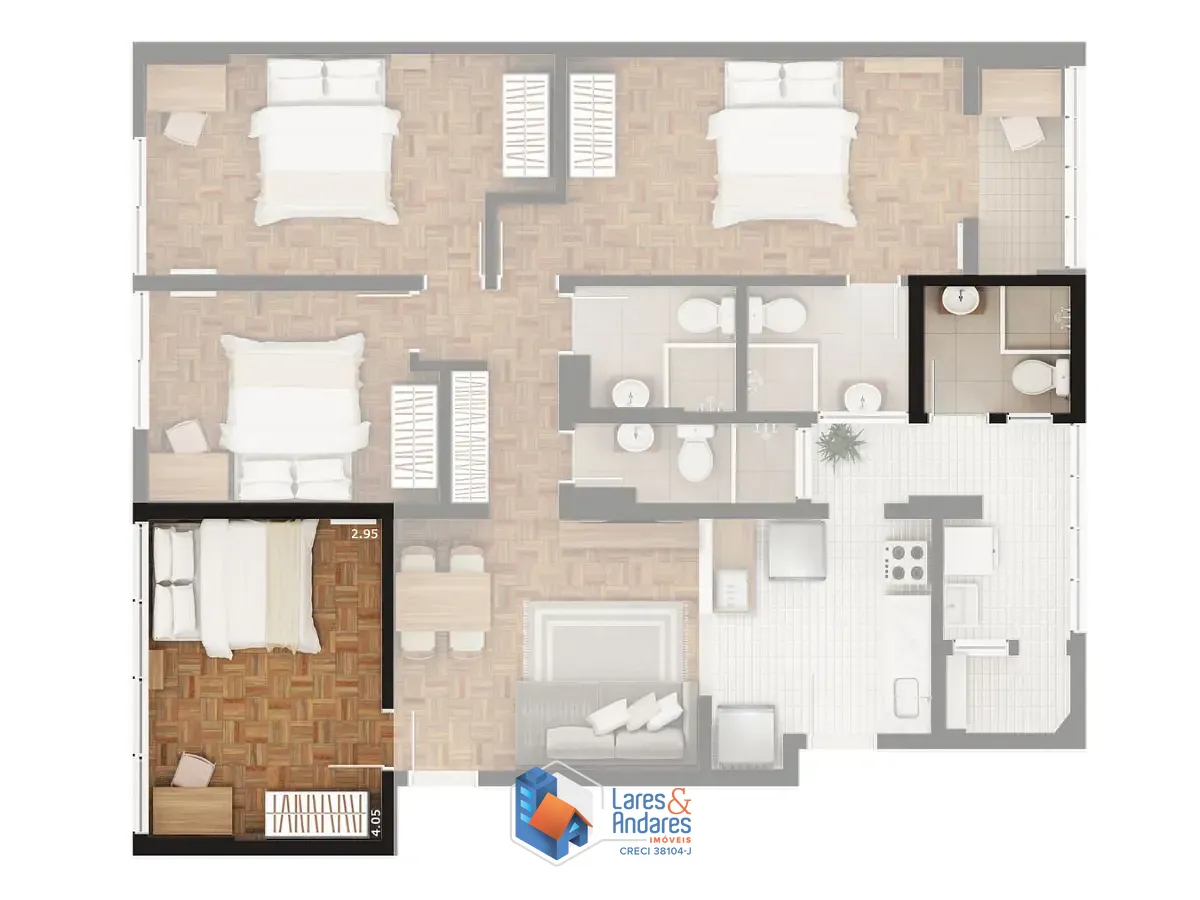 Apartamento, 5 quartos, 146 m² - Foto 27