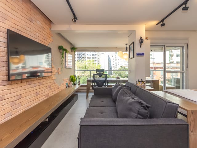Foto do Apartamento - Apartamento para venda em Consolação com 1 quarto , 48m² | Lares e Andares Imóveis