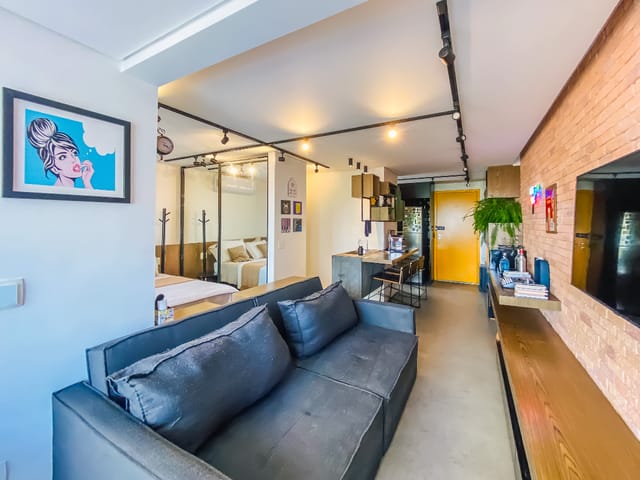 Foto do Apartamento - Apartamento para venda em Consolação com 1 quarto , 48m² | Lares e Andares Imóveis