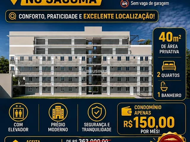 Apartamento 2 quartos e 1 banheiro, à venda, no bairro Sacomã em São Paulo