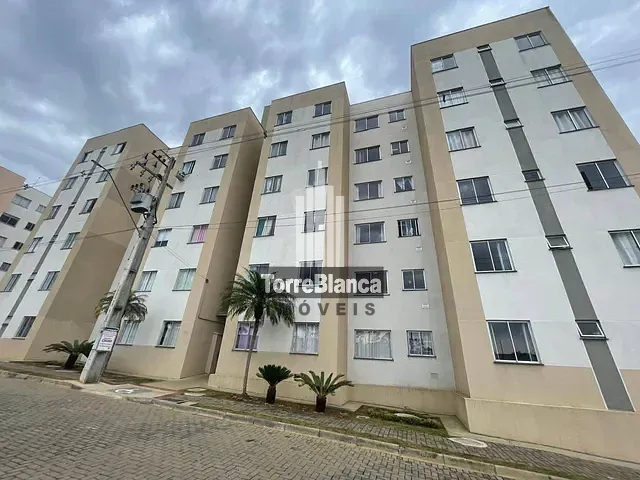 Apartamento com 60m² 2 quartos e 1 banheiro, para alugar, no bairro Uvaranas em Ponta Grossa