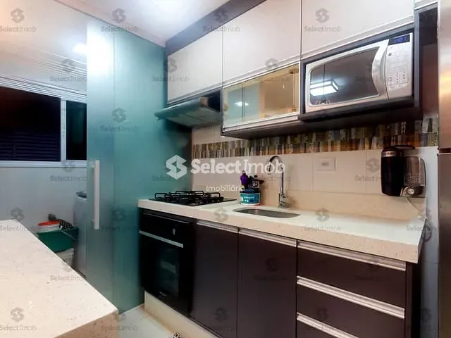 Apartamento com 59m² 2 quartos e 1 banheiro, à venda, no bairro Vila Nossa Senhora das Vitórias em Mauá