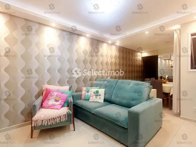 Apartamento com 59m² 2 quartos e 1 banheiro, à venda, no bairro Vila Nossa Senhora das Vitórias em Mauá