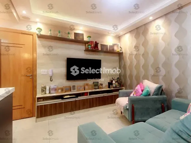 Apartamento com 59m² 2 quartos e 1 banheiro, à venda, no bairro Vila Nossa Senhora das Vitórias em Mauá