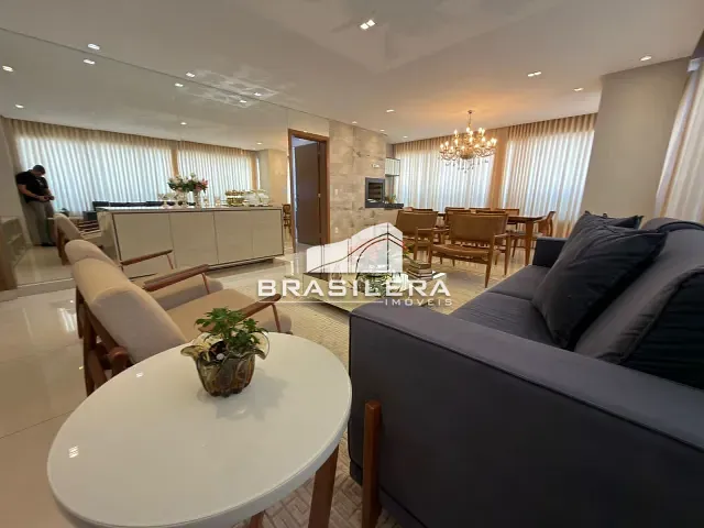 Apartamento com 208m² 4 quartos e 5 banheiros, à venda, no bairro Setor Bueno em Goiânia