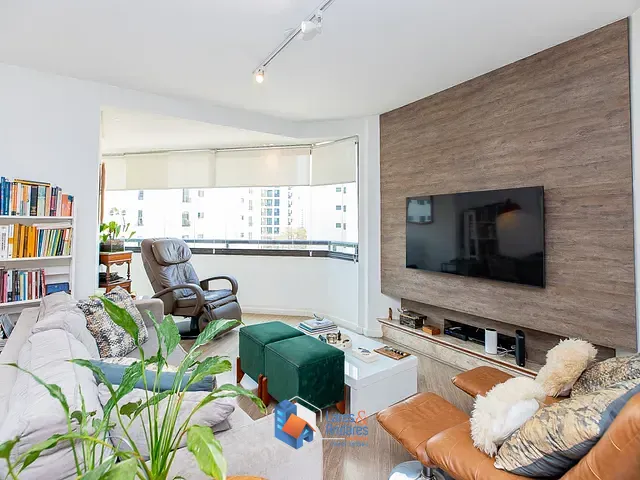 Apartamento com 125m² 3 quartos e 4 banheiros, à venda, no bairro Moema em São Paulo