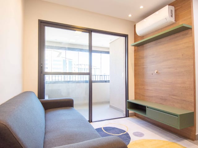 Foto do Apartamento - Apartamento tipo para venda em Moema com 2 quartos, 40m² | Lares e Andares Imóveis