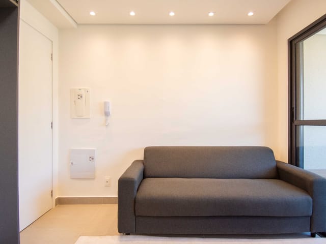 Foto do Apartamento - Apartamento tipo para venda em Moema com 2 quartos, 40m² | Lares e Andares Imóveis