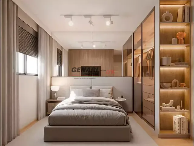 Apartamento 3 quartos e 2 banheiros, à venda, no bairro Chácara Belvedere em Indaiatuba
