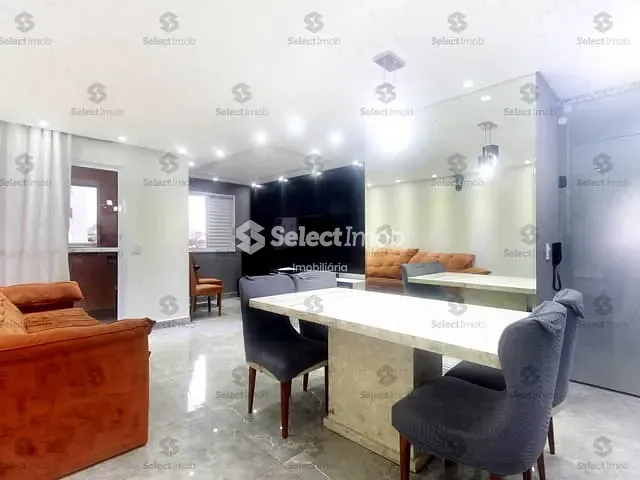Apartamento com 60m² 2 quartos e 1 banheiro, à venda, no bairro Vila Noêmia em Mauá