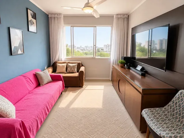 Apartamento com 90m² 3 quartos e 3 banheiros, à venda, no bairro Jardim Flamboyant em Campinas