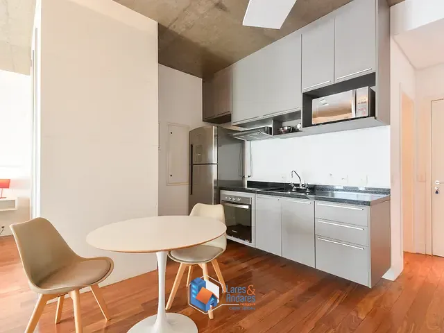 Apartamento com 60m² 1 quarto e 2 banheiros, à venda, no bairro Itaim Bibi em São Paulo
