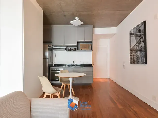 Apartamento com 60m² 1 quarto e 2 banheiros, à venda, no bairro Itaim Bibi em São Paulo