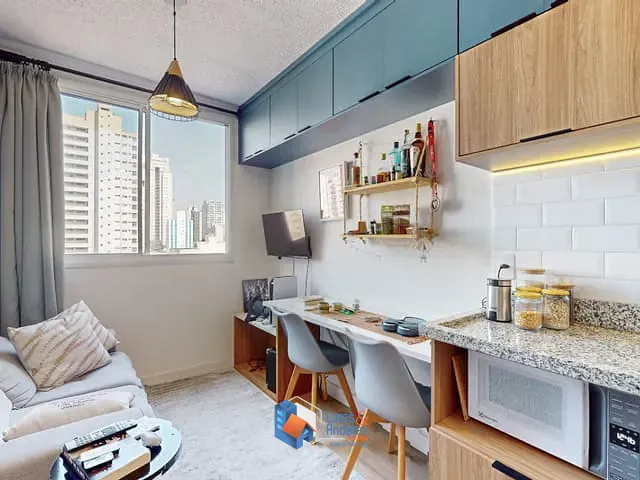 Apartamento com 24m² 1 quarto e 1 banheiro, à venda, no bairro Pinheiros em São Paulo
