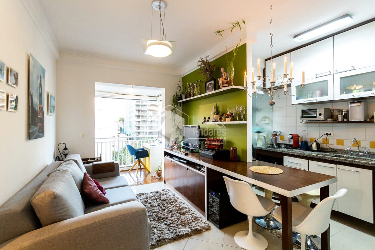 Apartamento à venda com 1 quarto, 41m² - Foto 1