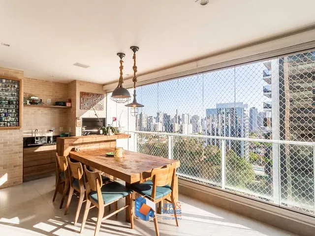 Apartamento com 134m² 3 quartos e 5 banheiros, à venda, no bairro Brooklin em São Paulo