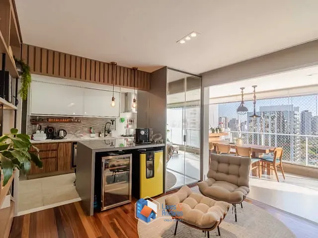 Apartamento com 134m² 3 quartos e 5 banheiros, à venda, no bairro Brooklin em São Paulo