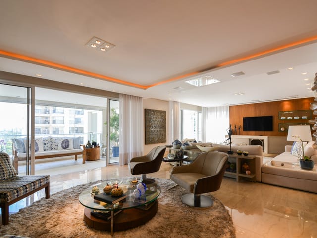 Foto do Apartamento - Apartamento tipo para venda em Campo Belo com 3 quartos, sendo 3 suítes, 370m² | Lares e Andares Imóveis