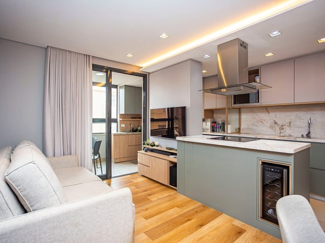 Apartamento com 93m² 2 quartos e 2 banheiros, à venda, no bairro Rebouças em Curitiba