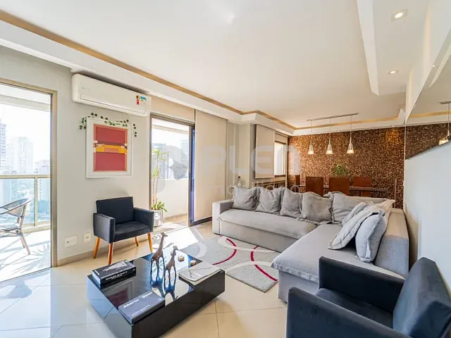 Apartamento 3 quartos e 4 banheiros, à venda, no bairro Brooklin em São Paulo