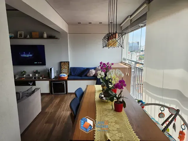 Apartamento com 85m² 2 quartos e 3 banheiros, à venda, no bairro Cambuci em São Paulo