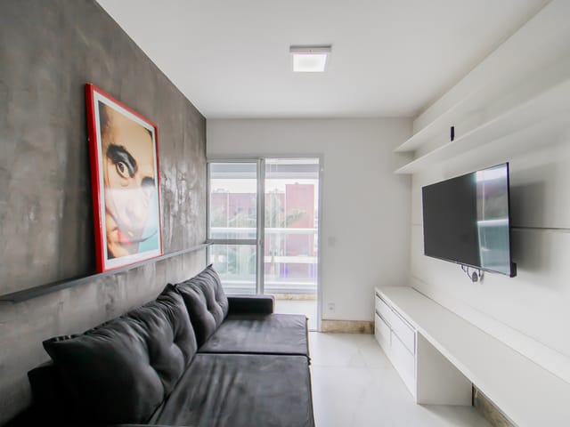 Foto do Apartamento - Apartamento tipo para venda em Jardim da Glória com 1 quarto, 43m² | Lares e Andares Imóveis