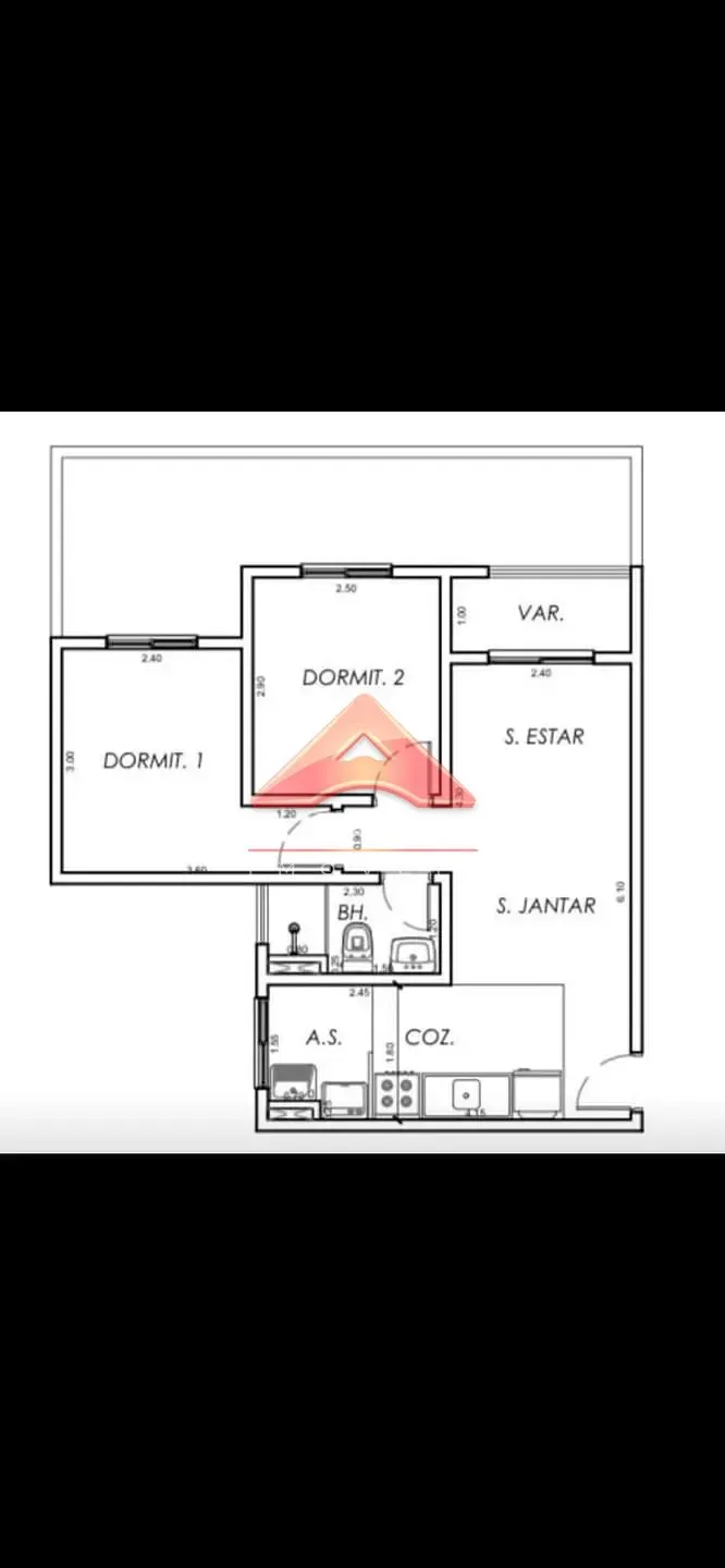 Apartamento, 2 quartos, 48 m² - Foto 12